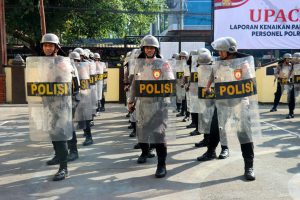Sat Samapta Polres Takalar Asah Kesiapan Dalmas Hadapi Aksi Unras