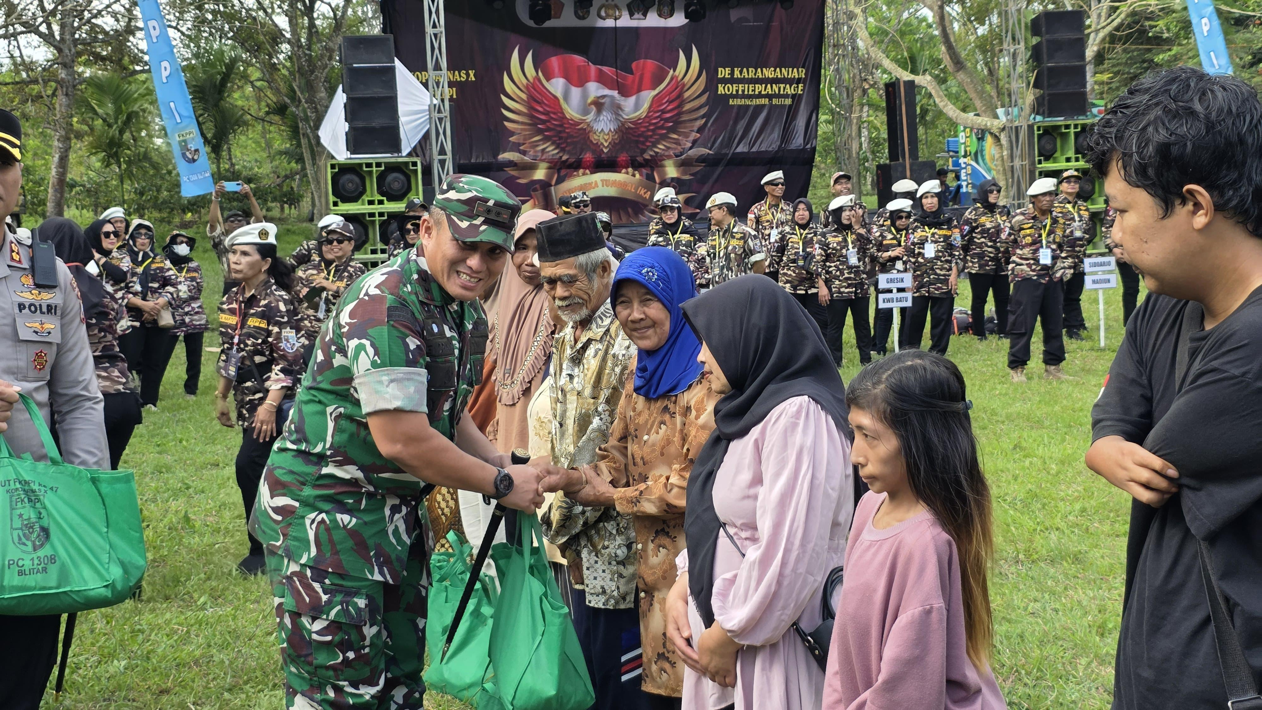 FKPPI Blitar Gelar Apel HUT Ke 47 Dan Pembukaan Kopdarnas X di Perkebunan Kopi Karanganyar