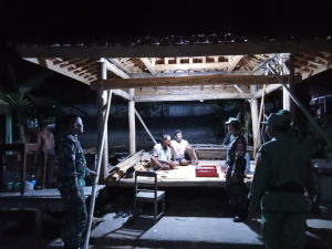 Sinergi TNI dan Unsur Masyarakat, Patroli Malam di Juwangi Ciptakan Rasa Aman