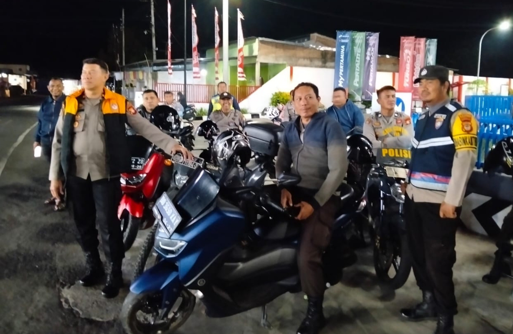 Polsek Gantarang Gelar Patroli Cipkon di Perbatasan Wujudkan Situasi Aman dan Kondusif
