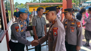 Kapolres Takalar Kunjungi Polsek Polut, Pesan Tegas soal Pelayanan & Kamtibmas