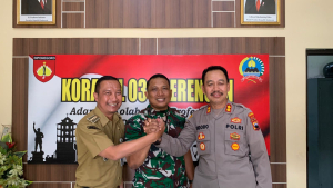 *Sinergi Untuk Negeri, Kapolsek & Camat Serengan Beri Ucapan HUT TNI ke-80 ke Koramil 03/Serengan.*