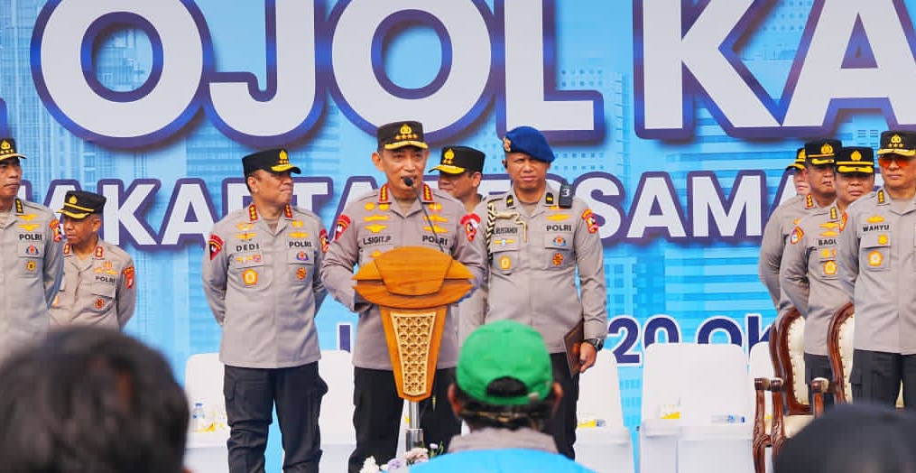 Kapolri Ajak Ojek Online Bersinergi Jaga Kamtibmas