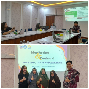 LPPM Universitas Tamalatea Makassar Gelar Monev Internal Hibah DPPM, Dorong Keberlanjutan Riset ke Pengabdian