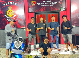 Tim Resmob Polres Bulukumba Ringkus Residivis Pemuda Pelaku Curat
