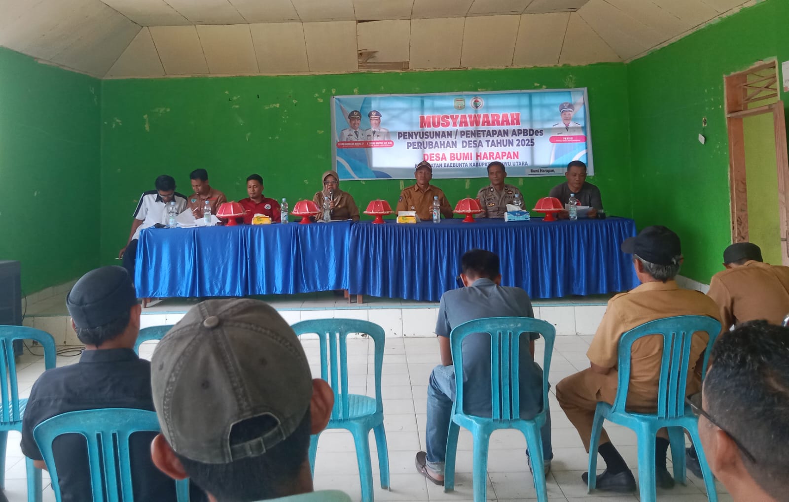 Musyawarah Penyusunan dan Perubahan APBDes Desa Bumi Harapan