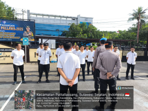 Sosialisasi WBS dan SP4N-LAPOR! oleh Kasi Propam Polres Takalar : Wujudkan Tata Kelola Pemerintahan yang Bersih dan Transparan