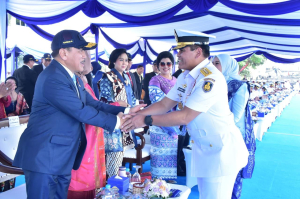 Gelar Upacara Hari Armada RI Tahun 2025, Kasal Pastikan Tambah Unsur Untuk Distribusikan Bantuan Korban Bencana di Sumatera