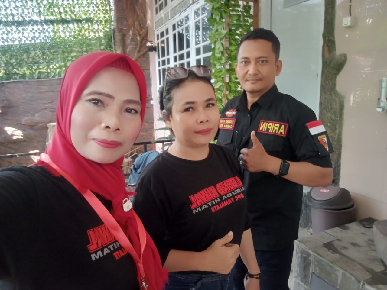 Bazar Ormas legend kiwal Garuda hitam (LKGH) DPC Tamalate,kamis 11-12-2025 Berlangsung sangat meriah dicafe House Makassar 