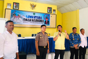 *Bupati Luwu Utara Tegaskan Pelajar Harus Dijaga dari Ancaman Narkoba*