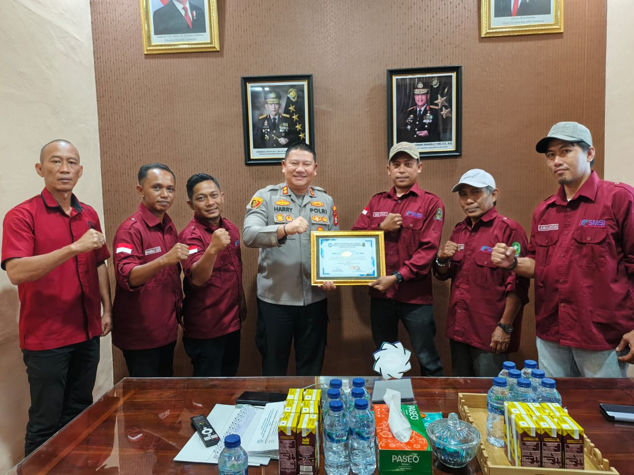 SMSI Sinjai Audiensi dengan Kapolres, Bahas Rakerda dan Perkuat Sinergi Pers–Polri