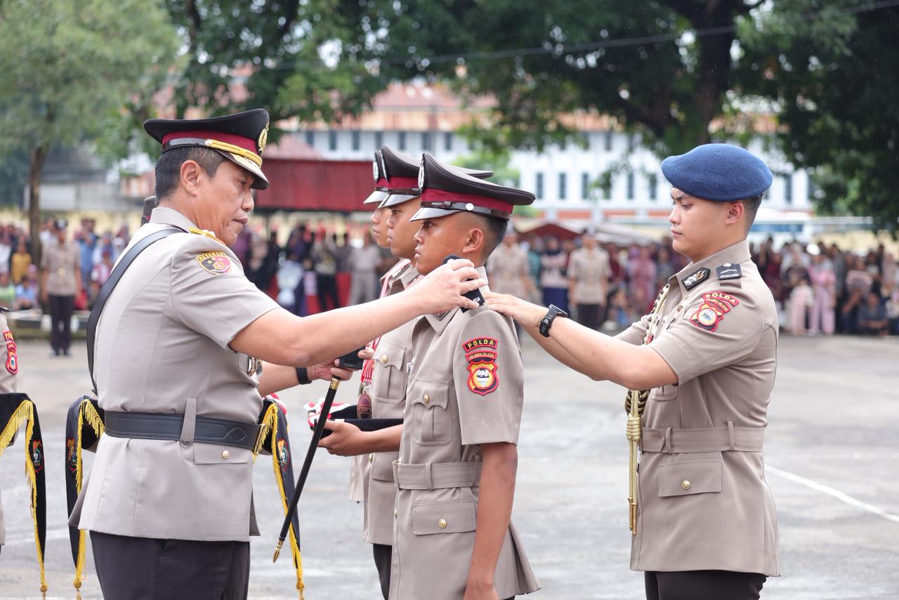 Kapolda Sulsel Pimpin Penutupan dan Pelantikan Bintara Polri T.A. 2025 di SPN Polda Sulsel