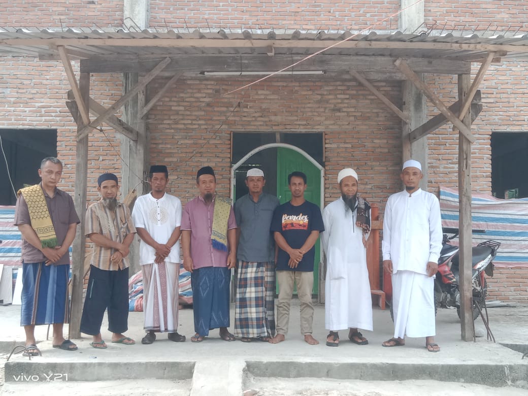 Panitia Masjid Nurul Ikhlas Desa Bumi Harapan Musyawarah Lanjutan Pembangunan
