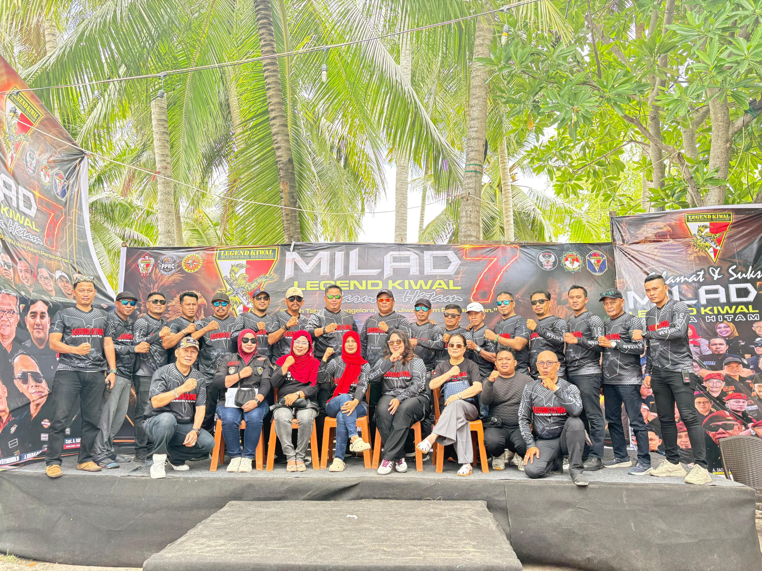 Milad ke-7 Ormas Legend Kiwal Garuda Hitam Digelar di Panrang Luhu Bira Selama Dua Hari