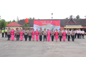 Kapolres Madina AKBP Bagus Priandy,S.I.K.,M.Si., Pimpin Sertijab Sejumlah Pejabat Strategis, Tegaskan Integritas dan Profesionalisme Polri