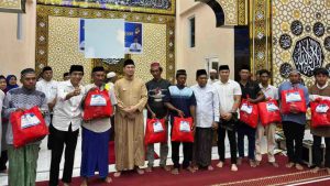 Polres Pangkep Amankan Safari Ramadhan Pemkab Pangkep di Masjid Nurul Tarbiyah Bungoro