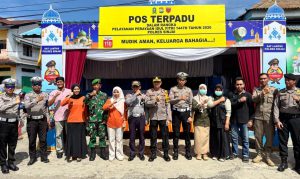 *Pastikan Kesiapan Personel, Plt Kabag Ops Polres Sinjai Kontrol Pos Terpadu dan Pos Pam Operasi Ketupat.*
