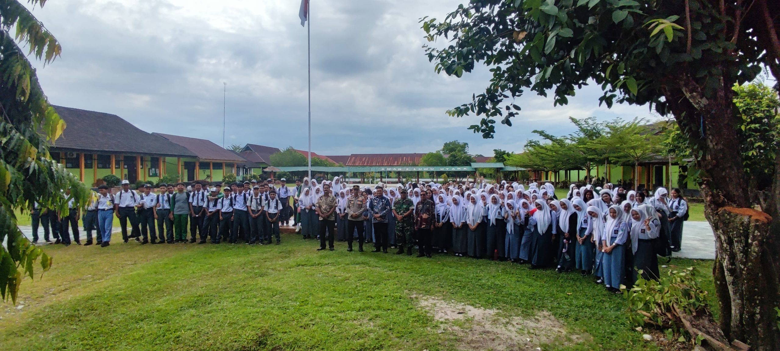 Pemerintah Kecamatan Baebunta Gelar Sosialisasi Ketertiban dan Keamanan untuk Siswa SMA Negeri 3 Baebunta