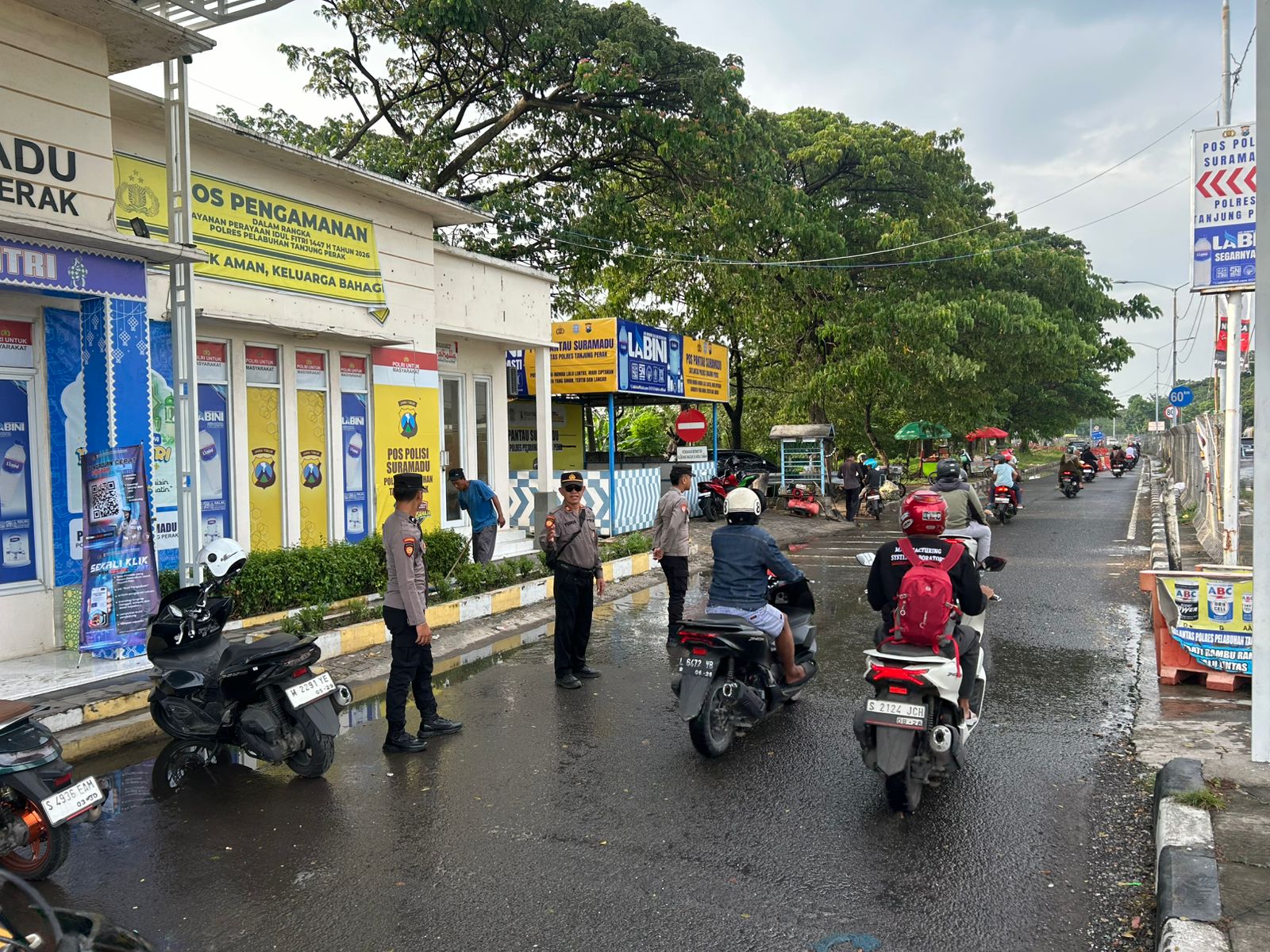*Polres Pelabuhan Tanjungperak Tekan Angka Kecelakaan Hingga 42,86 Persen Selama Mudik Lebaran 2026*