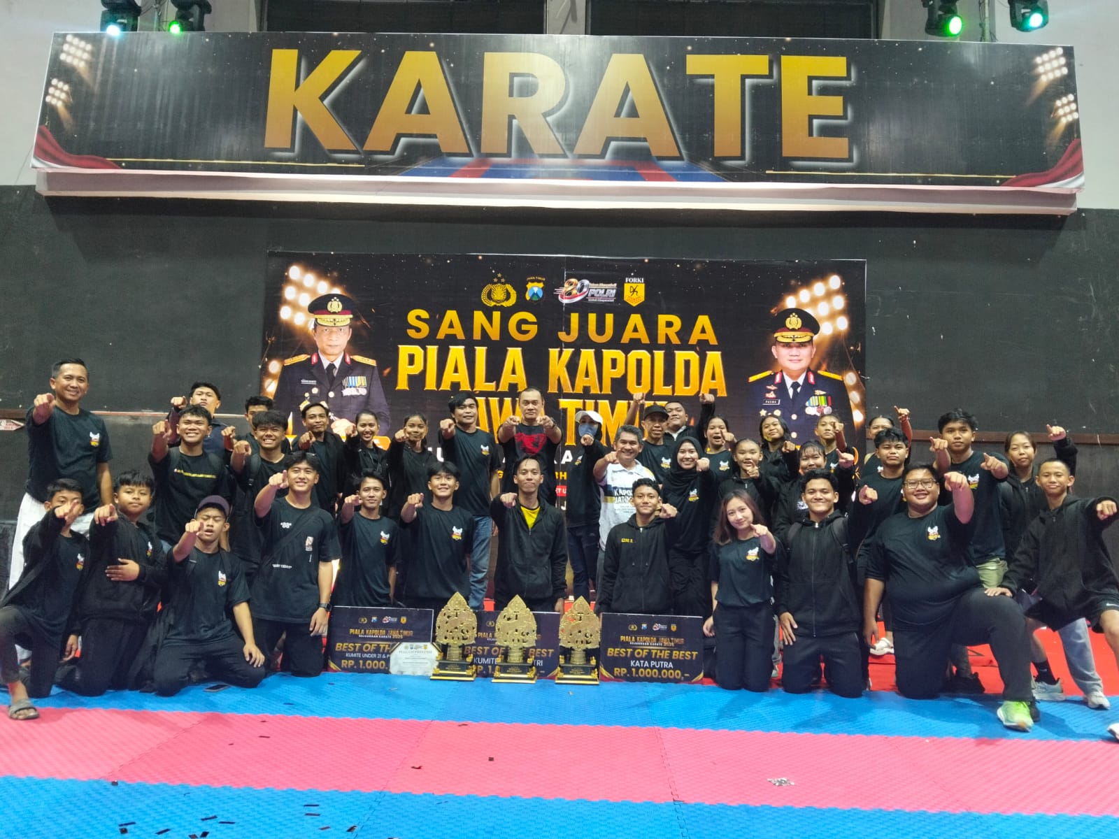 *”Perak BISA”, HUT Bhayangkara ke-80 di Piala Kapolda Jatim 2026 Polres KP3 Sukses Borong 21 Medali*