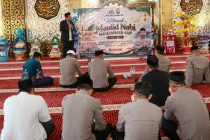 Teladani Akhlak Rasulullah, Polres Takalar Jadikan Maulid sebagai Momentum Memperkuat Integritas Personel