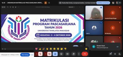 Matrikulasi Mahasiswa Baru Pascasarjana UTAMA , Magister Kesehatan Masyarakat Perkuat Fondasi Akademik.